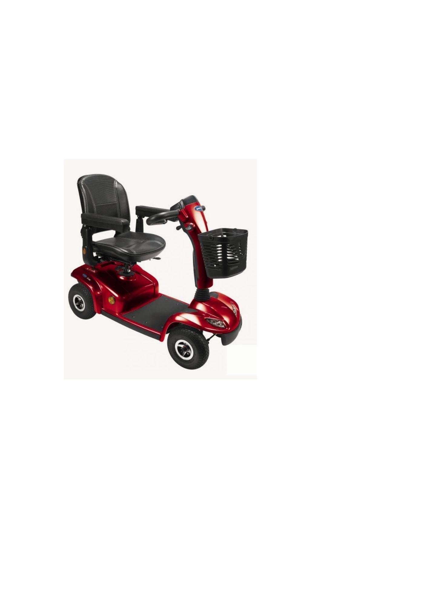 Scooter électrique Invacare Leo - Scooter handicap / senior - Tous