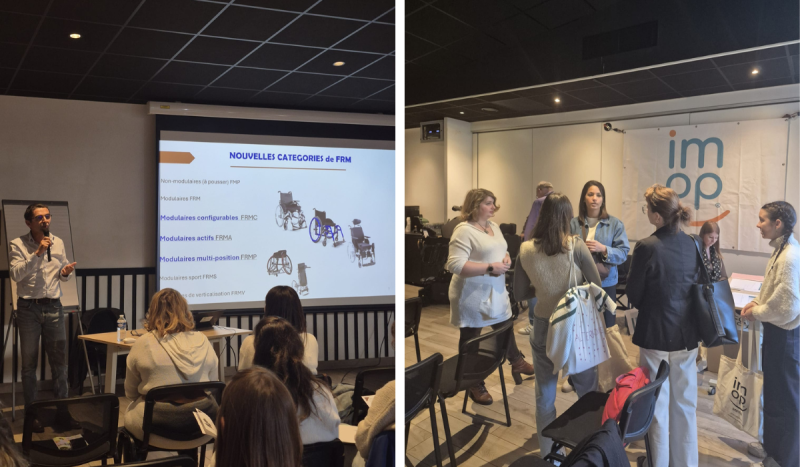 Formation matériel médical réforme handicap