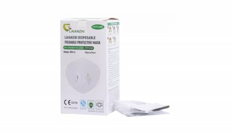 Boite de 30 masques respiratoires de protection FFP3