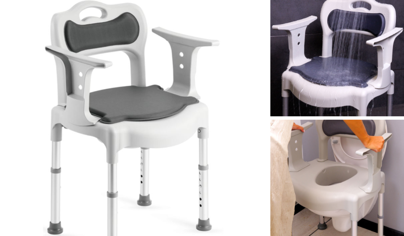 Chaise de douche et de toilette Samoa Identités