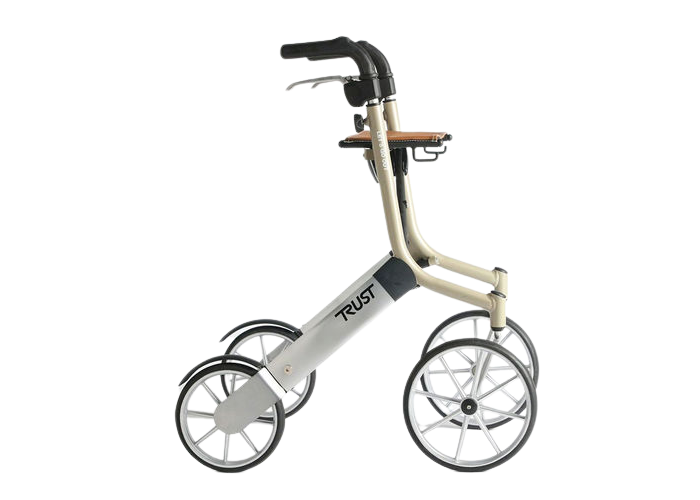 Rollator exterieur 4 roues Let's go out