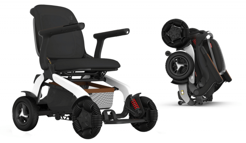 Fauteuil roulant électrique BR8L ErgoConcept élégant et pliable !