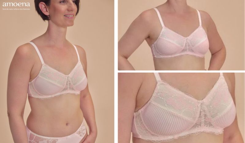 Soutien-gorge Amoena Kennie sans armatures post mastectomie