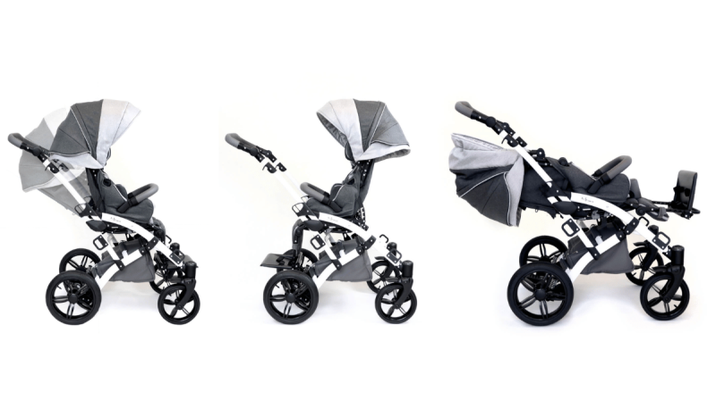 Découvrez la poussette multi-réglable évolutive Mewa Vipamat pour enfants handicapés en région pacs