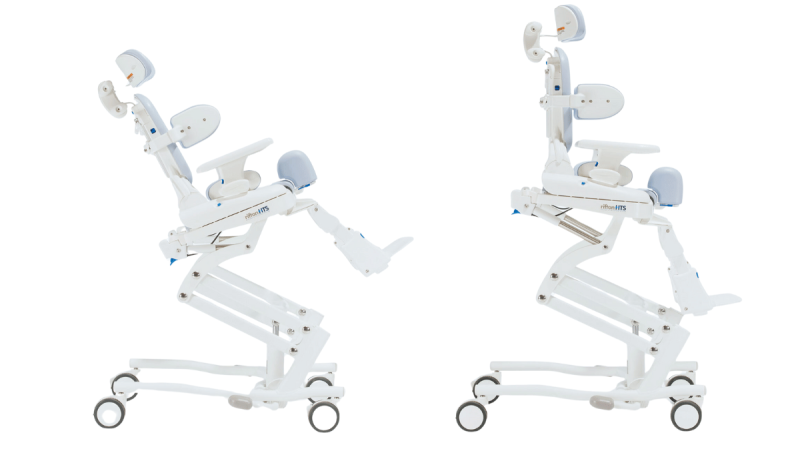 Chaise de douche et de WC Rifton HTS Schuchmann pour enfants handicapés