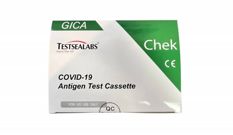 test antigénique combinés grippe A/B Covid-19 x25